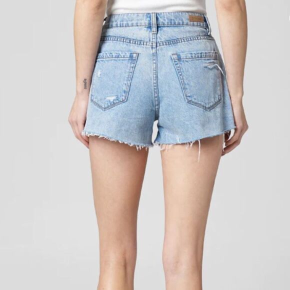 Blank NYC Nordstrom Barrow Vintage Inspired Distressed Acid Wash Cutoff Shorts - Picture 4 of 9